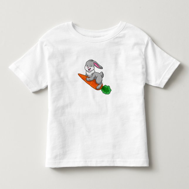 Camiseta Coelho com Cenoura (Frente)