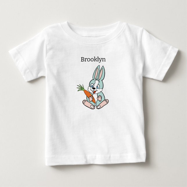 Camiseta "Coelho com cenoura (Frente)