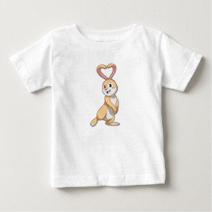 Camiseta Coelho com Coração