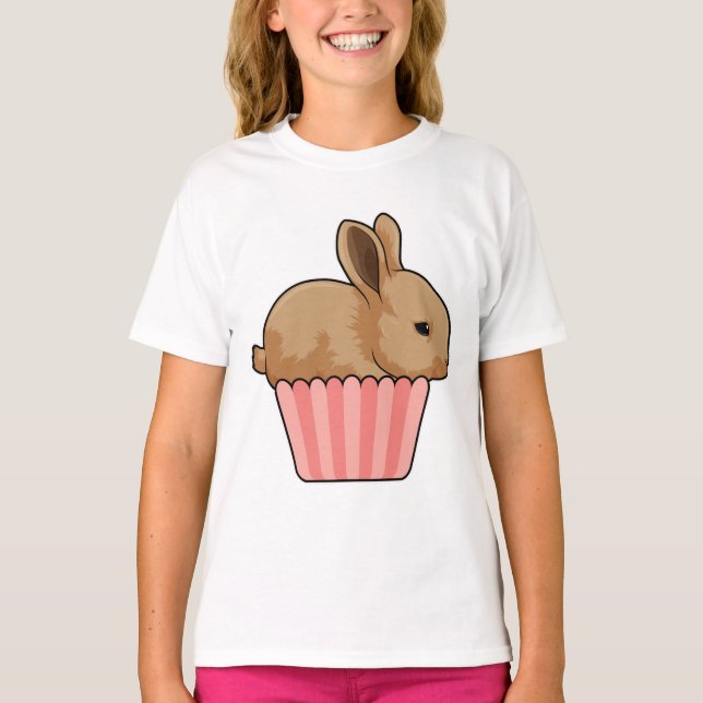 Camiseta Coelho com Muffin (Frente)