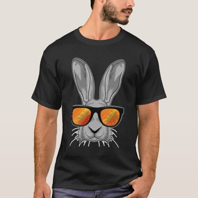 Camiseta Coelho com óculos escuros (Frente)