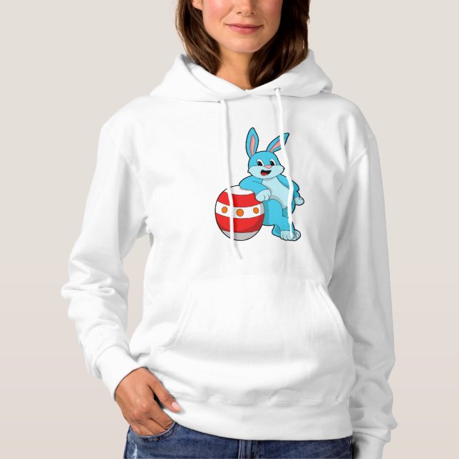 Camiseta Coelho com ovo de Páscoa (Frente)