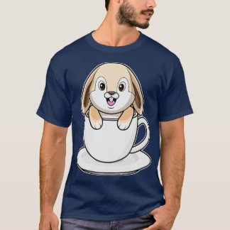 Camiseta Coelho com Taça do Café