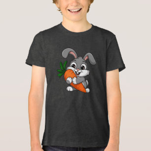 Camiseta Coelho com uma cenoura grande