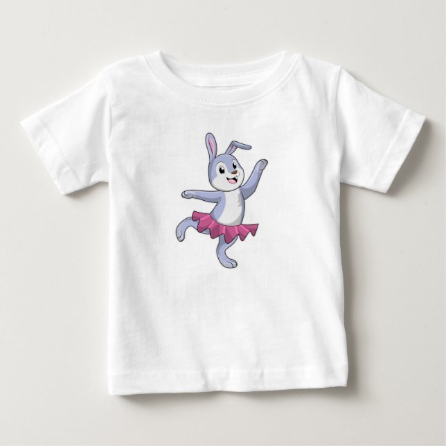 Camiseta Coelho como Ballerina em Balé (Frente)