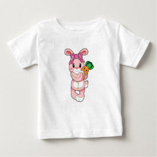 Camiseta Coelho como brinquedo