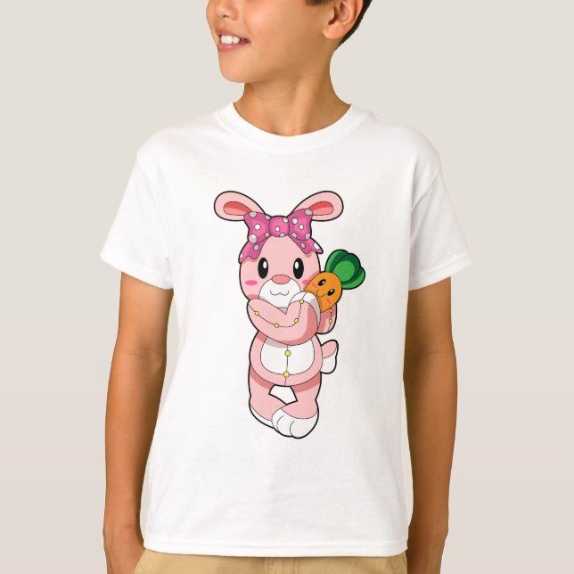 Camiseta Coelho como brinquedo (Frente)