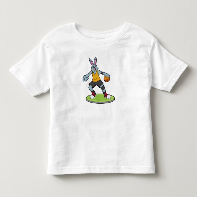 Camiseta Coelho como jogador de basquetebol (Frente)