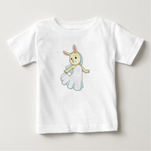 Camiseta Coelho como Noiva com Véu