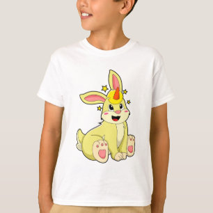 Camiseta Coelho como Unicórnio