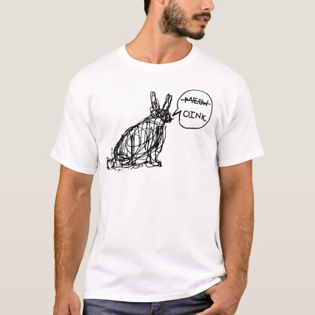 Camiseta Coelho Confuso (Frente)