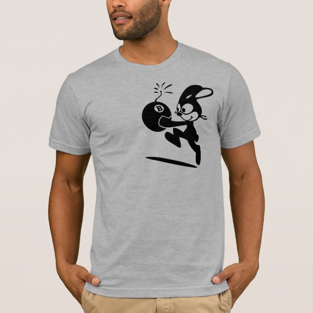 Camiseta Coelho da bomba (Frente)