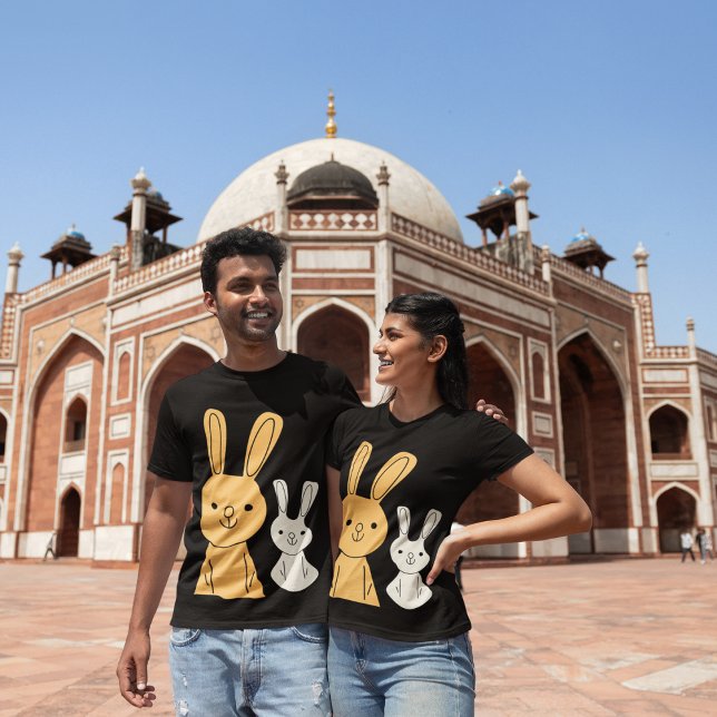 Camiseta Coelho da Páscoa (Criador carregado)