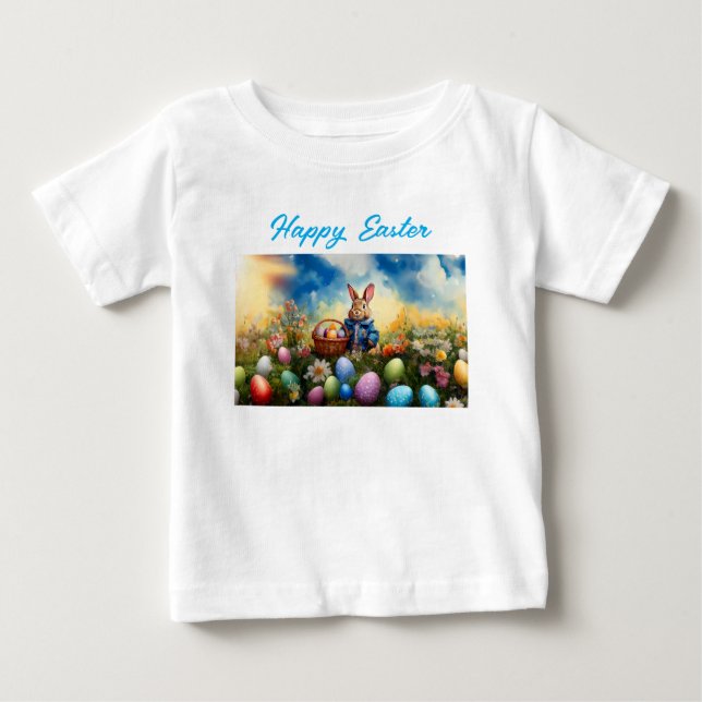 Camiseta Coelho da Páscoa  (Frente)
