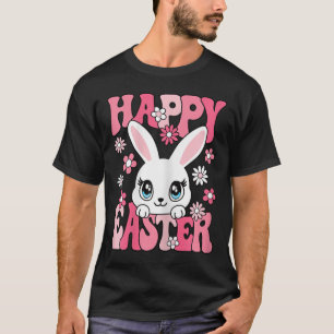 Camiseta Coelho da Páscoa Feliz Coelho da Páscoa Mulheres M