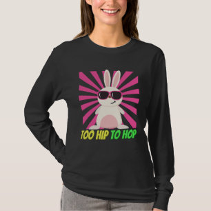 Camiseta Coelho da Páscoa Muito Descolado Para Saltar