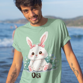 Camiseta Coelho da Páscoa OG Engraçado