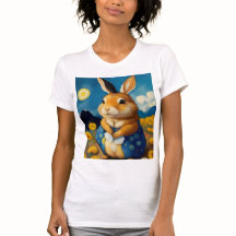 Camiseta Coelho da Primavera Estrelada