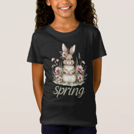 Camiseta Coelho da Primavera Feminino