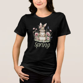 Camiseta Coelho da Primavera Feminino