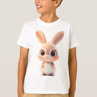 Coelho de desenho animado fofo – Design de coelho