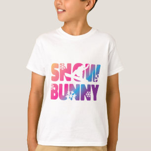 Camiseta Coelho de esqui Coelho de neve