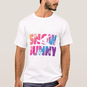 Camiseta Coelho de esqui Coelho de neve
