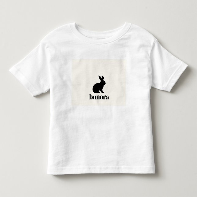 Camiseta coelho de estimação fofo (Frente)