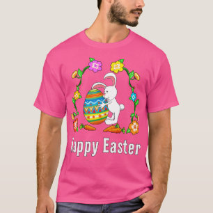 Camiseta Coelho de Ovo felz pascoa
