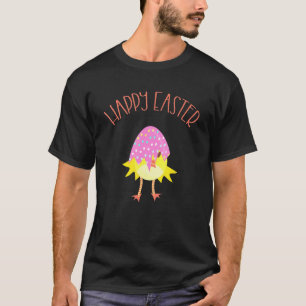 Camiseta Coelho de Páscoa Feliz Homens Mulheres Crianças Me