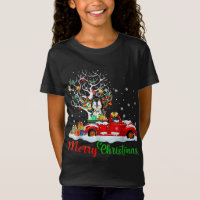 Coelho Do Caminhão Vermelho Natal Pajama Engraçado