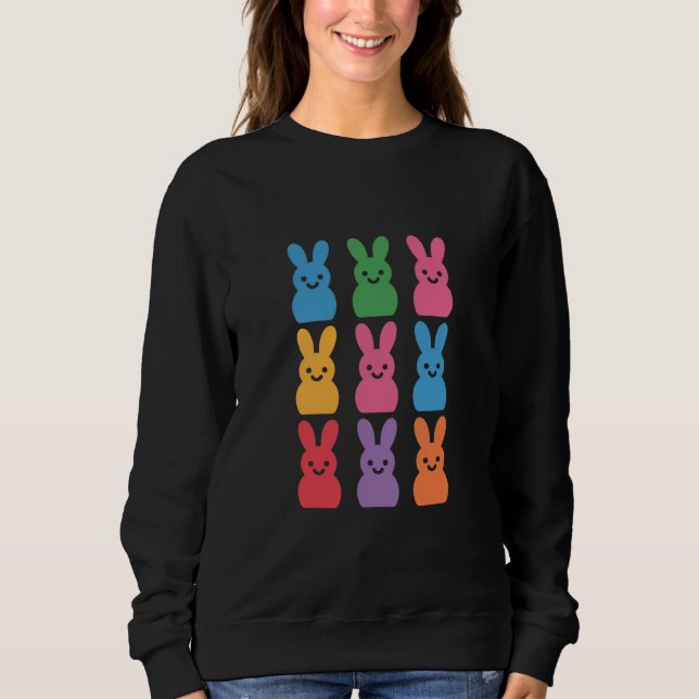 Camiseta Coelho do Dia de Páscoa Ovos Xadrez Leopardo (Frente)