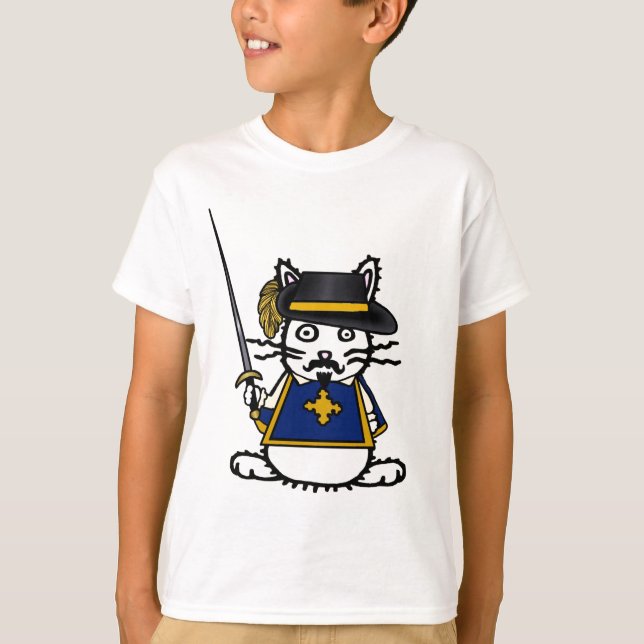 Camiseta Coelho do mosqueteiro (Frente)