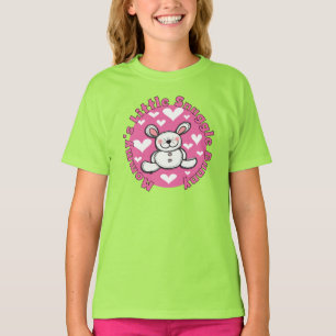 Camiseta Coelho do Snuggle da mamã pouco
