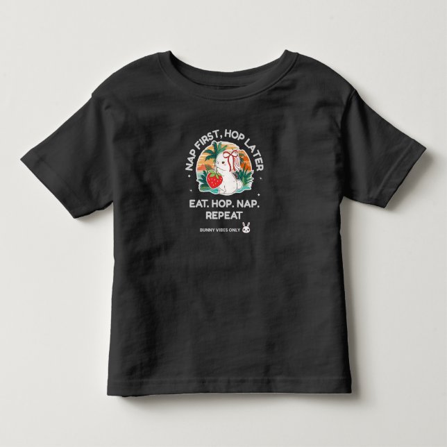 Camiseta Coelho dos Sonhos de Morango (Frente)