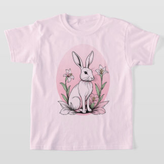 Camiseta Coelho e Lírios