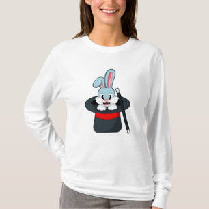 Camiseta Coelho em magia com Wand & Hat