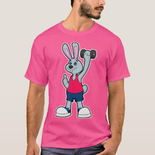 Camiseta Coelho em Malhação com Dumbbell 1