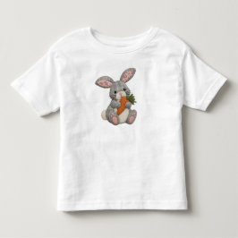 Camiseta Coelho em Patchwork Desenho de Bunny Cottagecore
