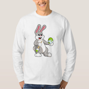 Camiseta Coelho em Pintura com Ovo