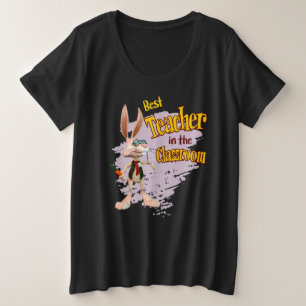 Camiseta Coelho Engraçado Melhor Professor da Sala de Aula