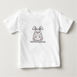 Camiseta Coelho Engraçado Sonolento para Crianças e Adultos
