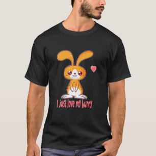 Camiseta Coelho Eu Só Amo Meu Coelhinho