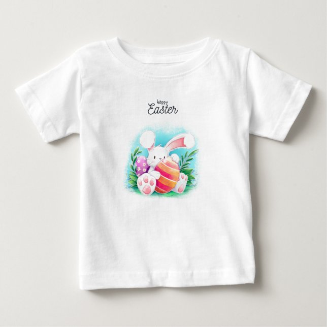 Camiseta Coelho Feliz Páscoa (Frente)