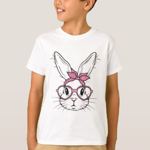 Camiseta Coelho Fofo Rosto de Coelho com Coração Byndana Gl