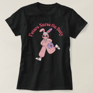 Camiseta Coelho Futuro Enfermeiro de Plantão Fofo