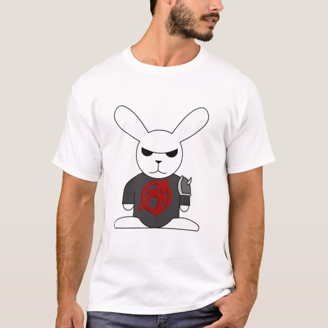 Camiseta Coelho gótico Bruno (Frente)