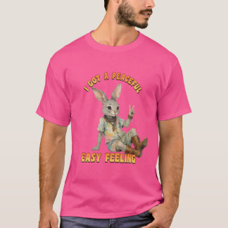 Camiseta Coelho Hippie Boho Pacífico Sentimento Fácil 