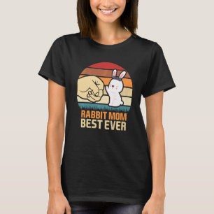 Camiseta Coelho Mãe Melhor Costume Coelhinha