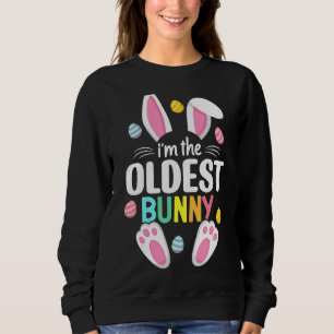 Camiseta Coelho mais antigo da família de Páscoas coalhada 